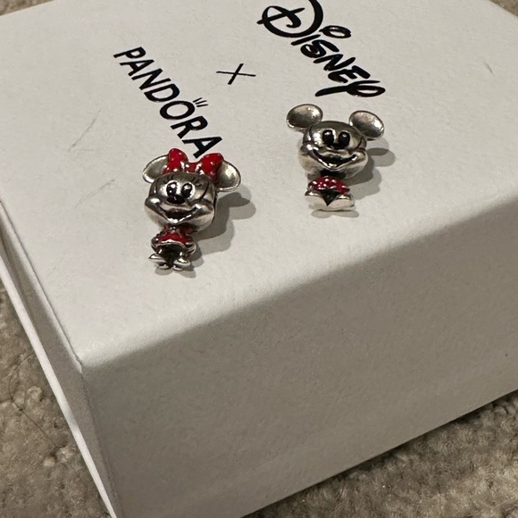 Disney x Pandora Minnie & Mickey Mouse - Picture 1 of 3